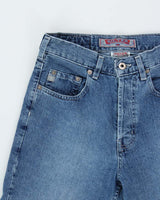 Vintage 1990s Silver Clothing Relaxed Straight Leg Denim Jeans - W28 L28