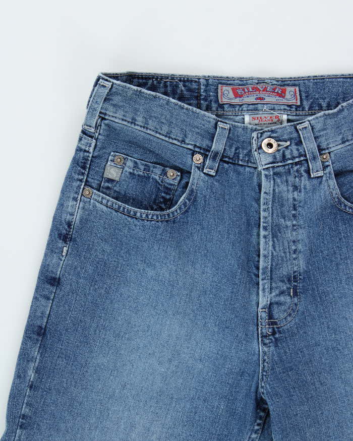 Vintage 1990s Silver Clothing Relaxed Straight Leg Denim Jeans - W28 L28