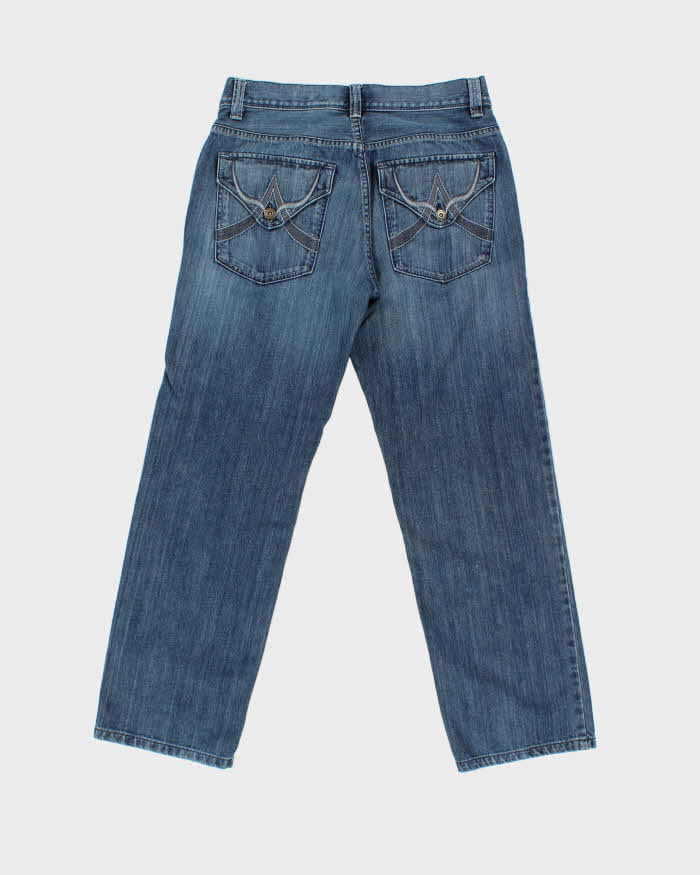 Vintage Y2K 00s DKNY Flap Pocket Straight Leg Denim Jeans - W32 L30