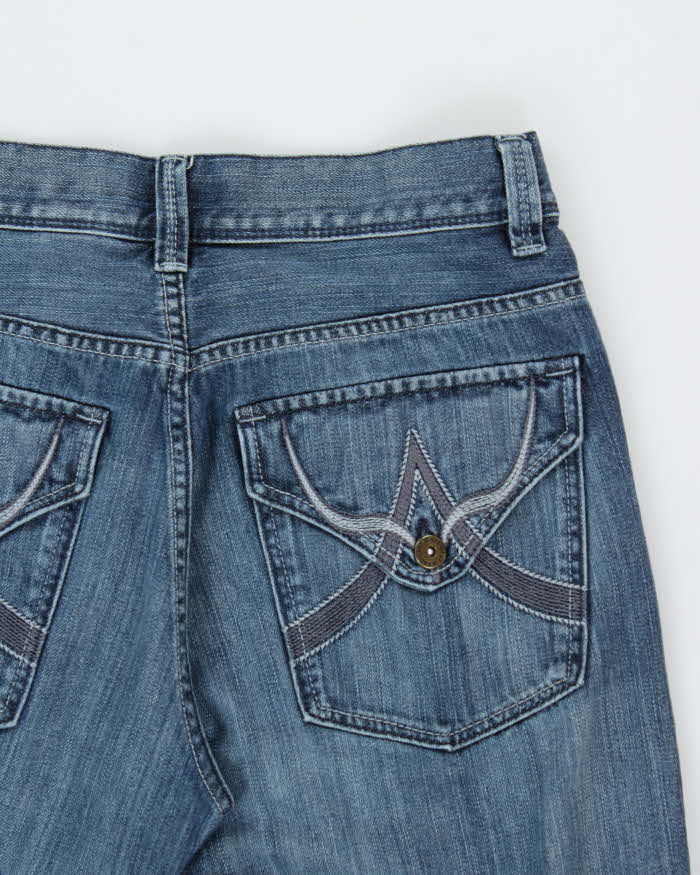 Vintage Y2K 00s DKNY Flap Pocket Straight Leg Denim Jeans - W32 L30