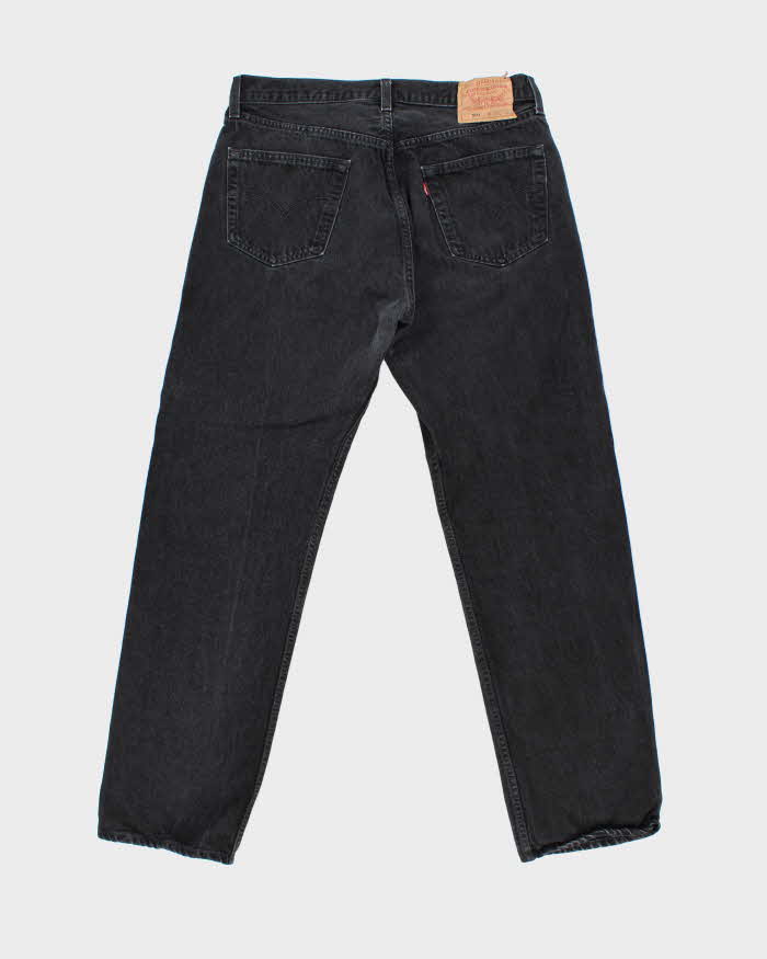 Vintage 1996 Levi's 501 Red Batwing Tag Made In USA Straight Leg Denim Jeans - W35 L32