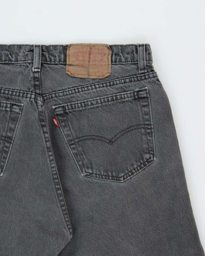 Vintage Levi's 501 Black Jeans - W33 L32