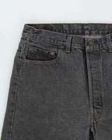Vintage Levi's 501 Red Batwing Made In USA Jeans - W34 L28