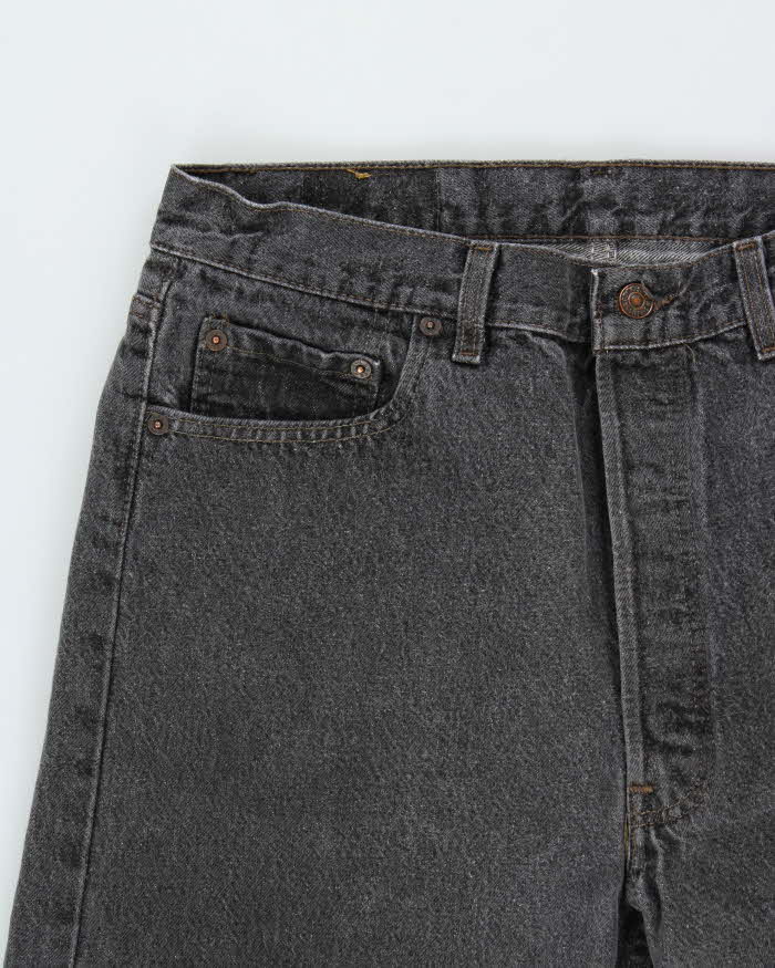 Vintage Levi's 501 Red Batwing Made In USA Jeans - W34 L28