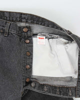 Vintage Levi's 501 Red Batwing Made In USA Jeans - W34 L28