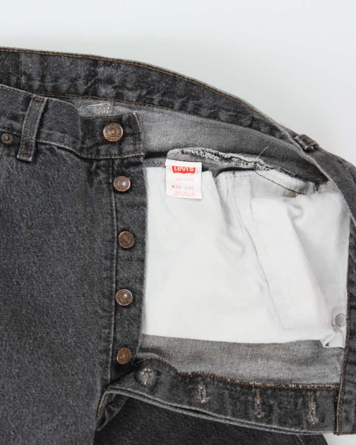 Vintage Levi's 501 Red Batwing Made In USA Jeans - W34 L28