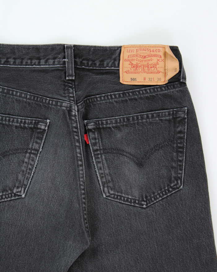 Vintage 1997 Levi's 501 Red Batwing Jeans - W31 L36