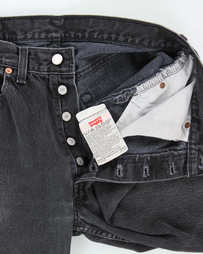 Vintage 1997 Levi's 501 Red Batwing Jeans - W32 L36