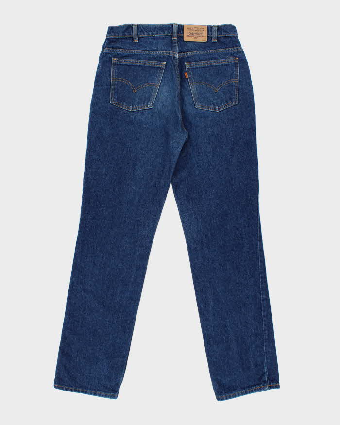 Vintage 1998 Levi's 619 Orange Tab High Waisted Straight Leg Denim Jeans - W32 L34