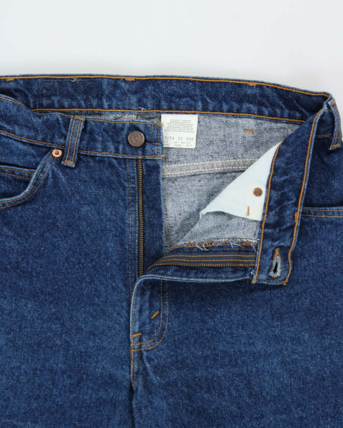 Vintage 1998 Levi's 619 Orange Tab High Waisted Straight Leg Denim Jeans - W32 L34