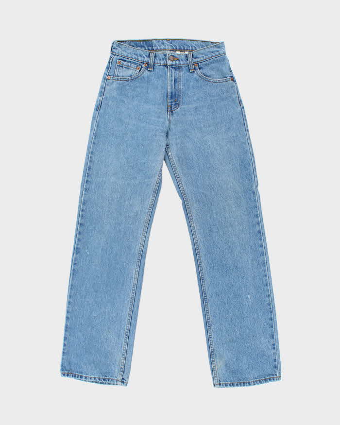 Vintage 1995 Levi's 542 Batwing Tag Made In Canada Low Rise Wide Leg Denim Jeans - W26 L32