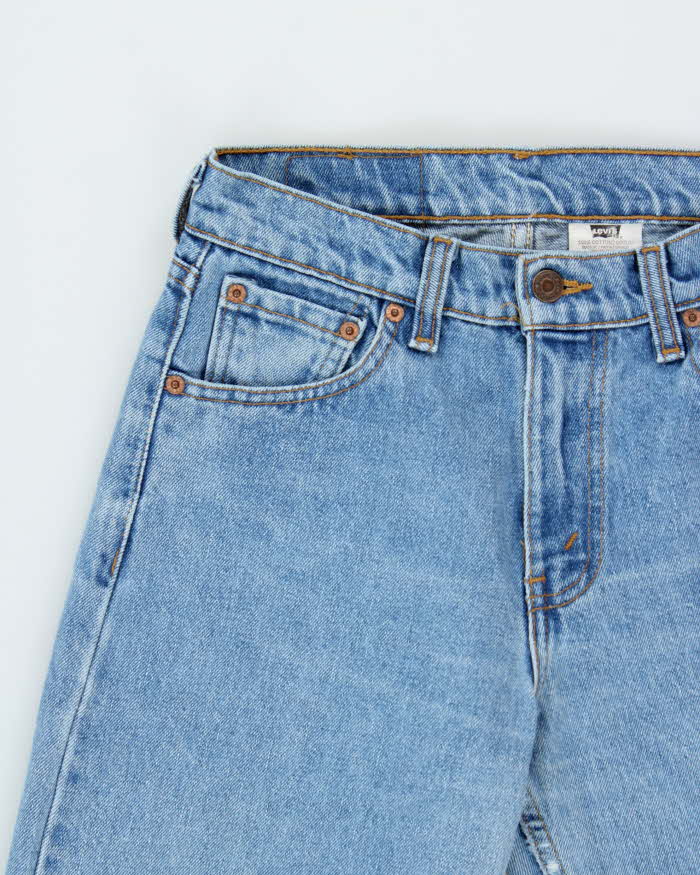 Vintage 1995 Levi's 542 Batwing Tag Made In Canada Low Rise Wide Leg Denim Jeans - W26 L32