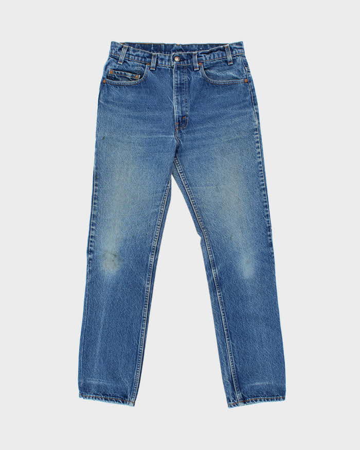 Vintage 1986 Levi's 517 Orange Tab Made In USA Denim Straight Leg Tapered Jeans - W32 L31