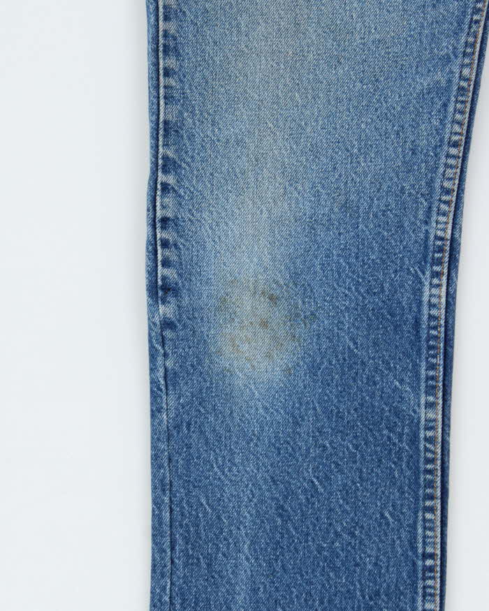 Vintage 1986 Levi's 517 Orange Tab Made In USA Denim Straight Leg Tapered Jeans - W32 L31