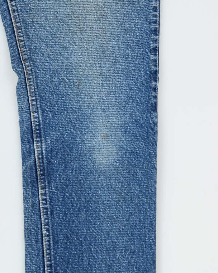 Vintage 1986 Levi's 517 Orange Tab Made In USA Denim Straight Leg Tapered Jeans - W32 L31
