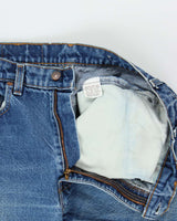 Vintage 1986 Levi's 517 Orange Tab Made In USA Denim Straight Leg Tapered Jeans - W32 L31