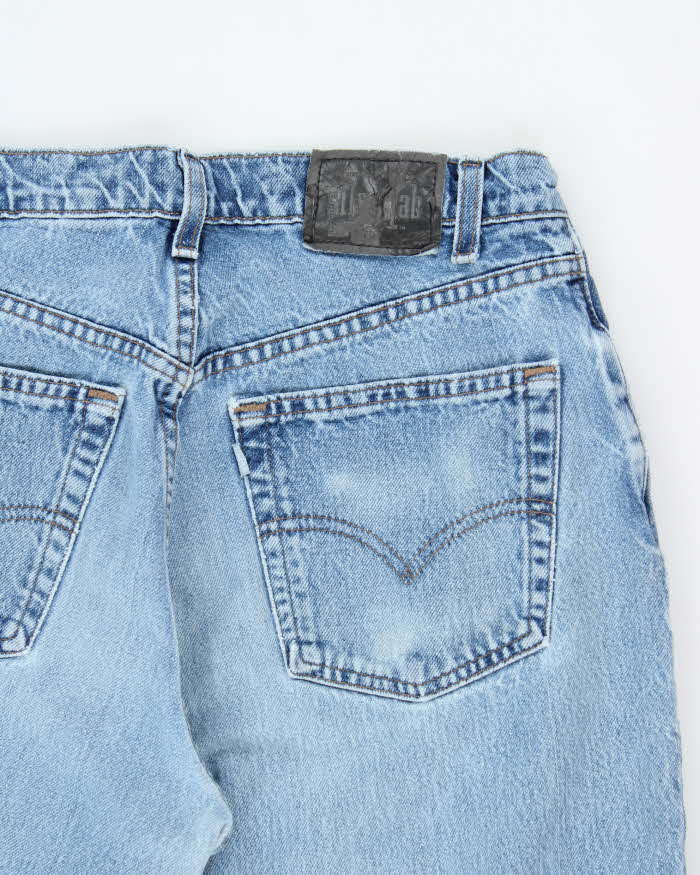 Vintage 1997 Levi's SilverTab Batwing Made In USA Loose Fit Denim Jeans - W32 L32