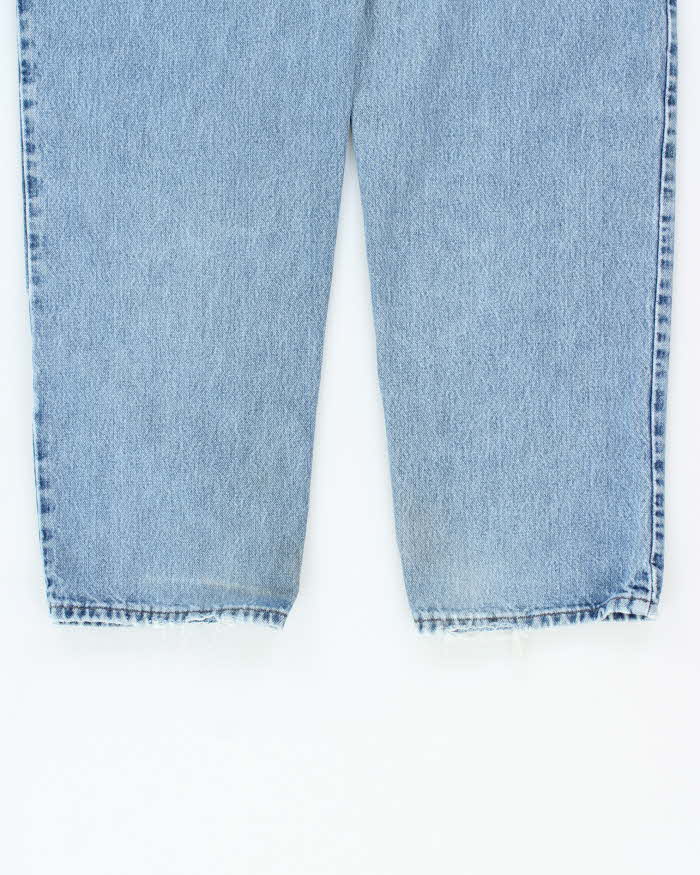 Vintage 1997 Levi's SilverTab Batwing Made In USA Loose Fit Denim Jeans - W32 L32