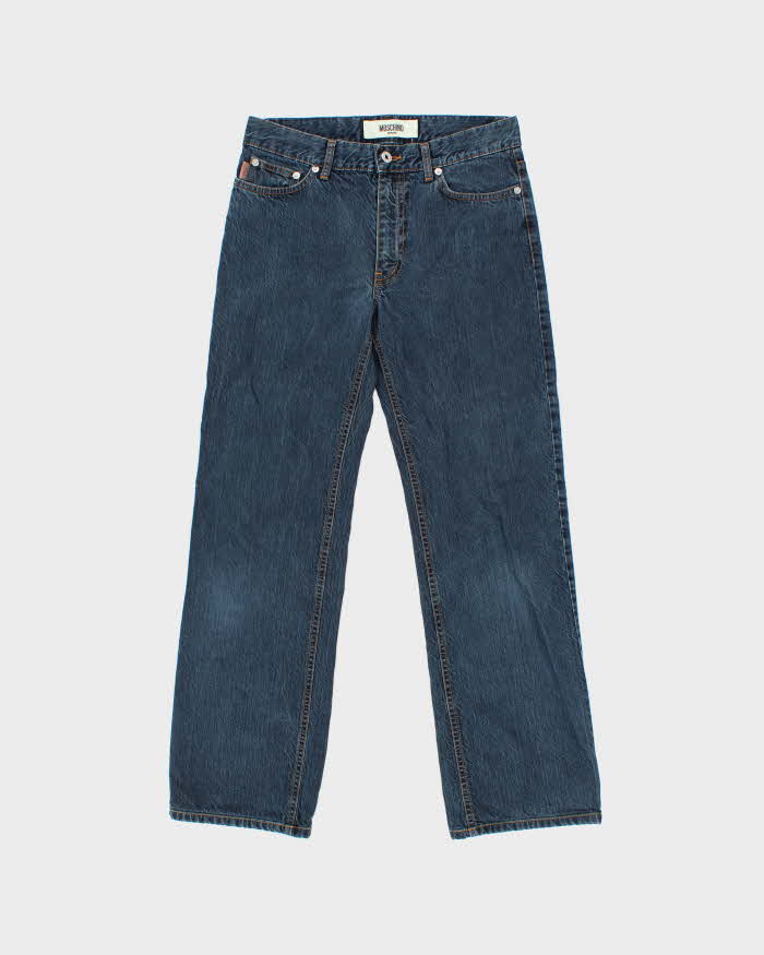 Vintage Y2K 00s Moschino Straight Leg Denim Jeans - W30 L29