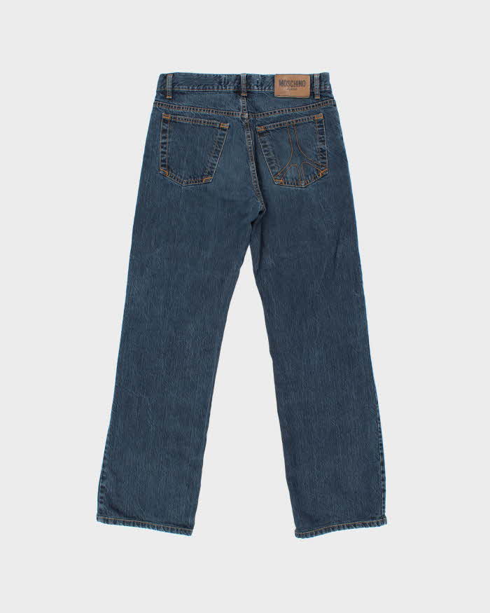 Vintage Y2K 00s Moschino Straight Leg Denim Jeans - W30 L29