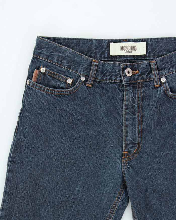 Vintage Y2K 00s Moschino Straight Leg Denim Jeans - W30 L29