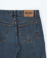 Vintage Y2K 00s Moschino Straight Leg Denim Jeans - W30 L29