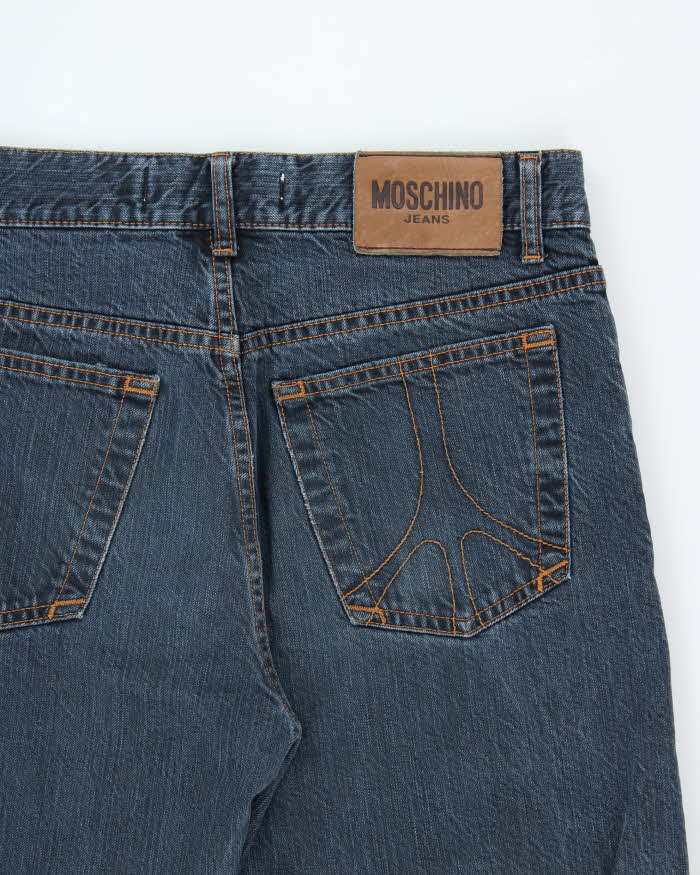Vintage Y2K 00s Moschino Straight Leg Denim Jeans - W30 L29