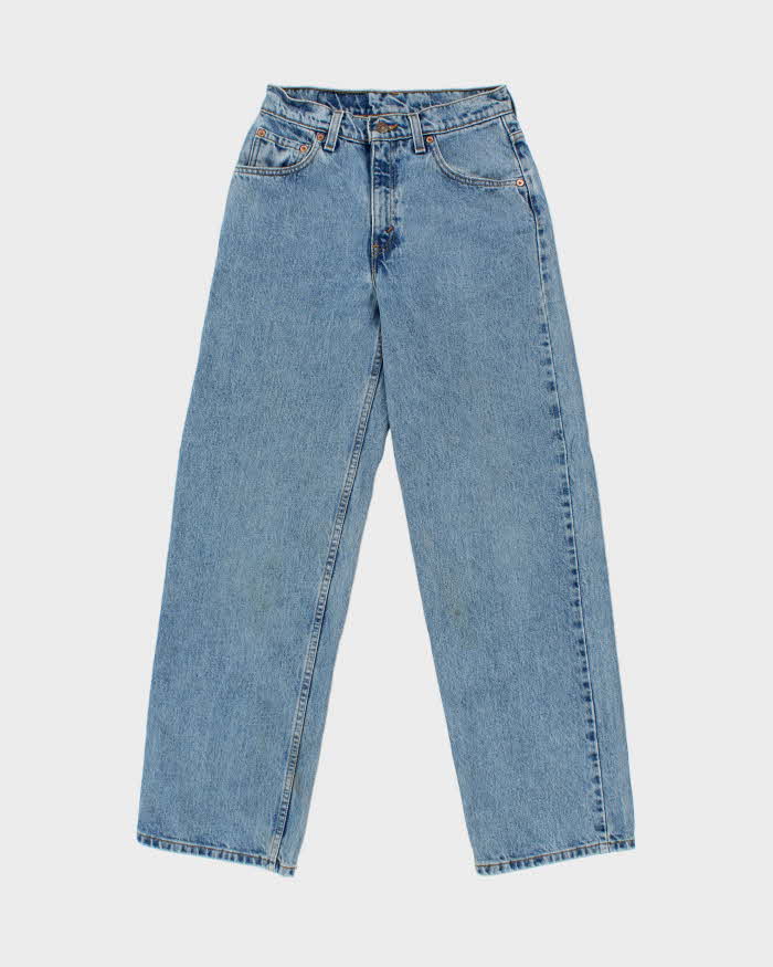 Vintage 1996 Levi's 565 Batwing Made In USA Loose Fit Wide Leg Denim Jeans - W26 L31