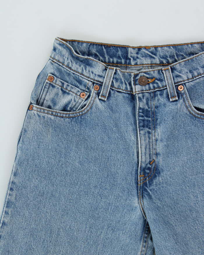 Vintage 1996 Levi's 565 Batwing Made In USA Loose Fit Wide Leg Denim Jeans - W26 L31