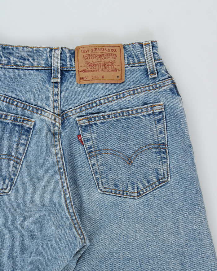 Vintage 1996 Levi's 565 Batwing Made In USA Loose Fit Wide Leg Denim Jeans - W26 L31