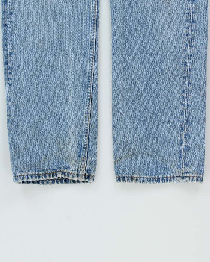 Vintage 1996 Levi's 501 Red Batwing Made In USA Straight Leg Denim Jeans - W30 L29
