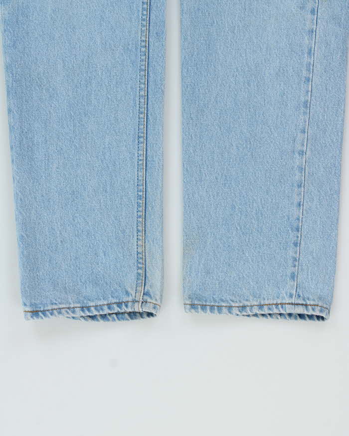 Vintage 1995 Levi's 501xx Red Batwing Made In USA Straight Leg Denim Jeans - W28 L32