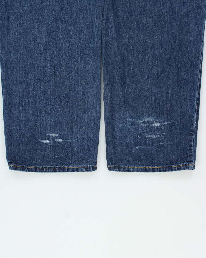 Vintage 1999 Levi's 595 Batwing Made In USA Wide Leg Denim Jeans - W33 L29