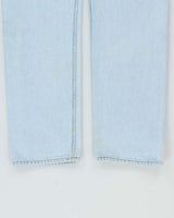 Vintage 1996 Levi's 501 Red Batwing Made In Canada Straight Leg Denim Jeans - W32 L33