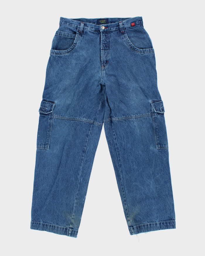 Vintage Y2k 00s Extreme Limit Ultra Wide Leg Jeans - W34 L32