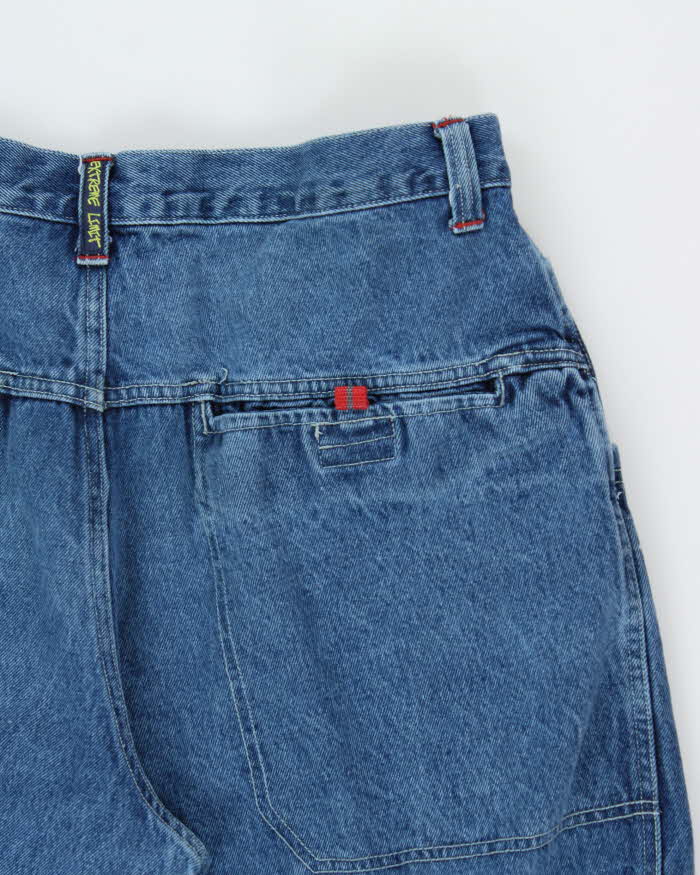 Vintage Y2k 00s Extreme Limit Ultra Wide Leg Jeans - W34 L32