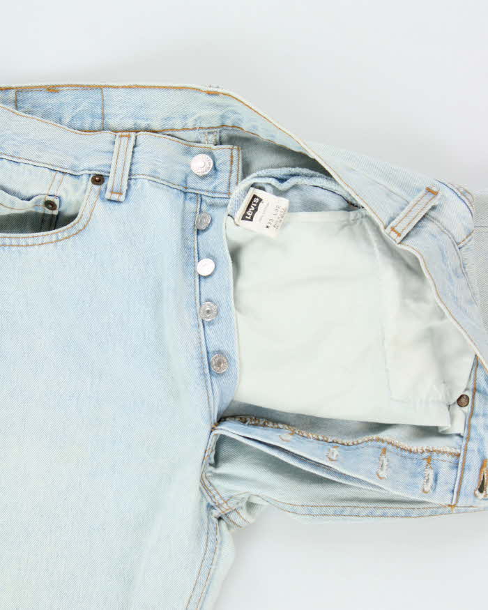 Vintage 1993 Levi's 501 Batwing Made In USA Straight Leg Denim Jeans - W33 L32