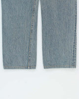 Vintage 1992 Levi's 501 Red Batwing Made In USA Straight Leg Japanese Denim Jeans - W29 L27