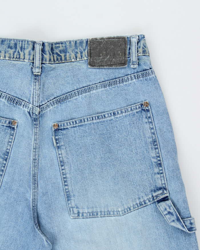 Vintage 1990s Levi's SilverTab Batwing Wide Leg Denim Carpenter Jeans - W32 L28