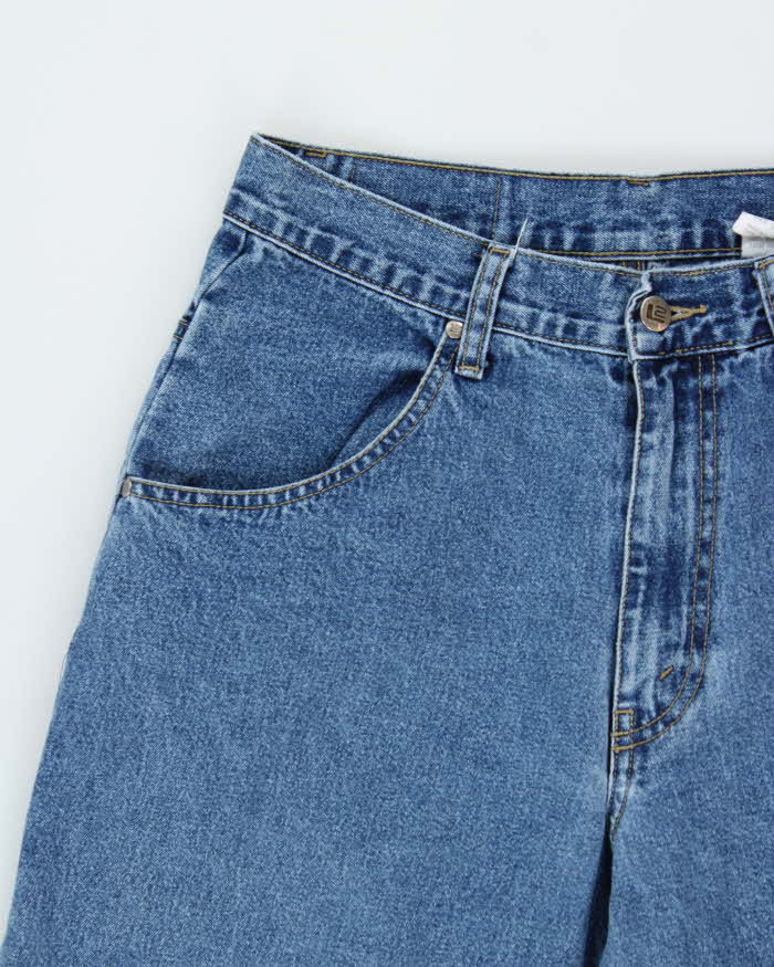 Vintage 1999 Levi's L2 Skate White Tab Batwing Wide Leg Denim Carpenter Jeans - W30 L32