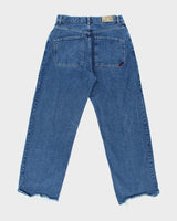 Vintage 1990s Hurley Made In USA Wide Leg Baggy Denim Jeans - W33 L31