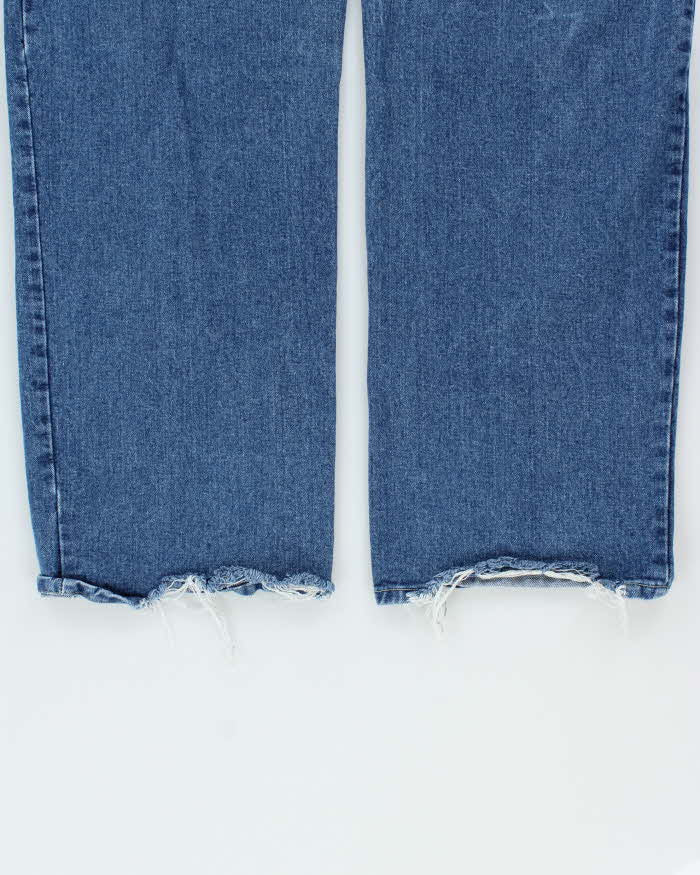 Vintage 1990s Hurley Made In USA Wide Leg Baggy Denim Jeans - W33 L31
