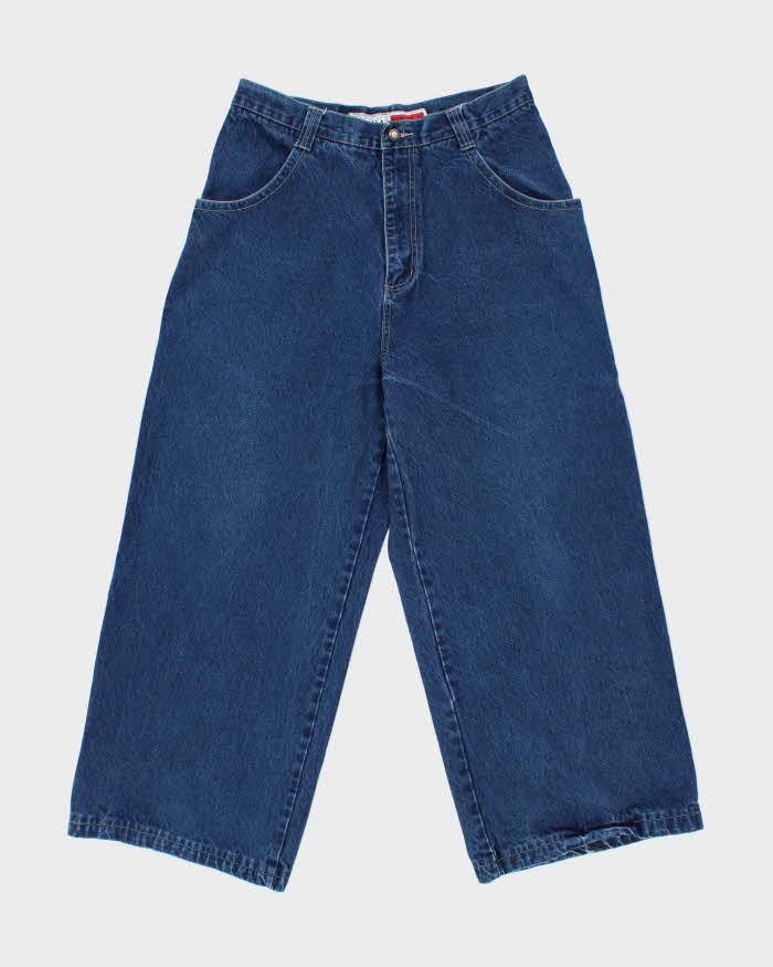 Vintage 1990s Stone26 Ultra Wide Leg Baggy Denim Skater Jeans - W34 L28
