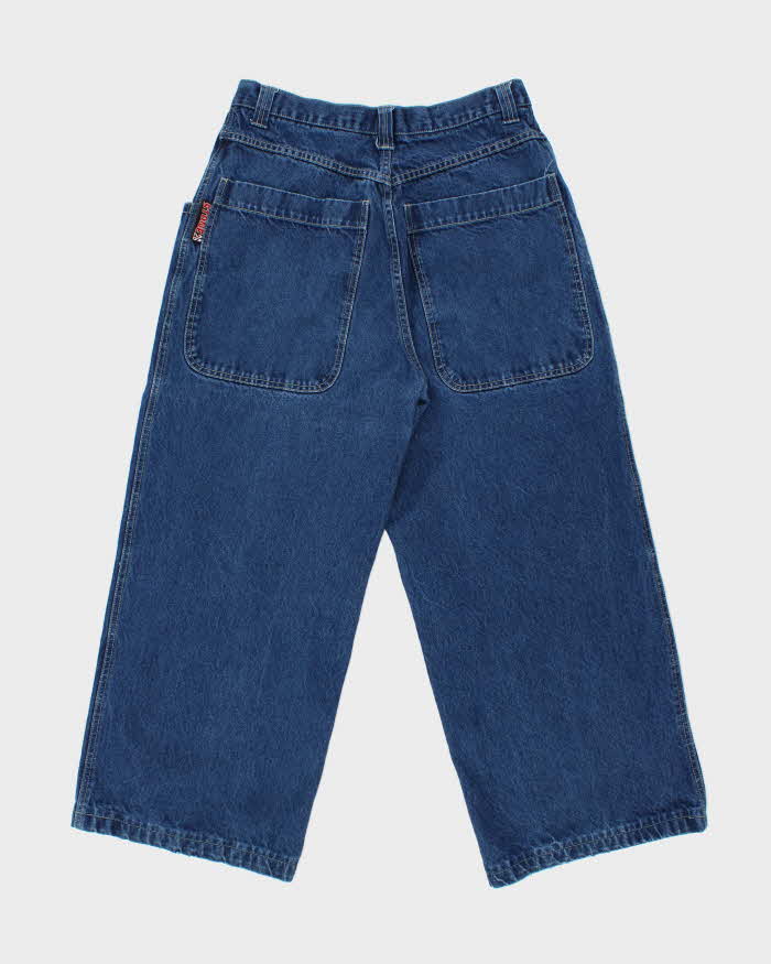 Vintage 1990s Stone26 Ultra Wide Leg Baggy Denim Skater Jeans - W34 L28