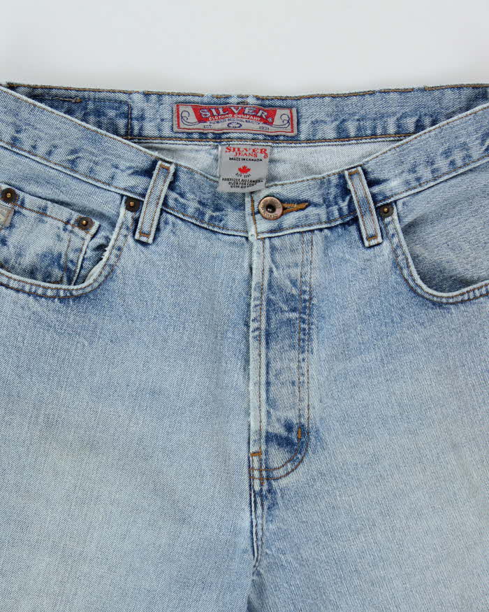 Vintage 1990s Silver Clothing Relaxed Fit Jeans - W32 L34