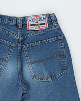 Vintage 1990s Silver Clothing Big Fit Wide Leg Jeans - W28 L34
