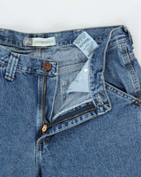 Vintage Y2K 00s Lee Dungarees Wide Leg Denim Carpenter Jeans - W34 L30