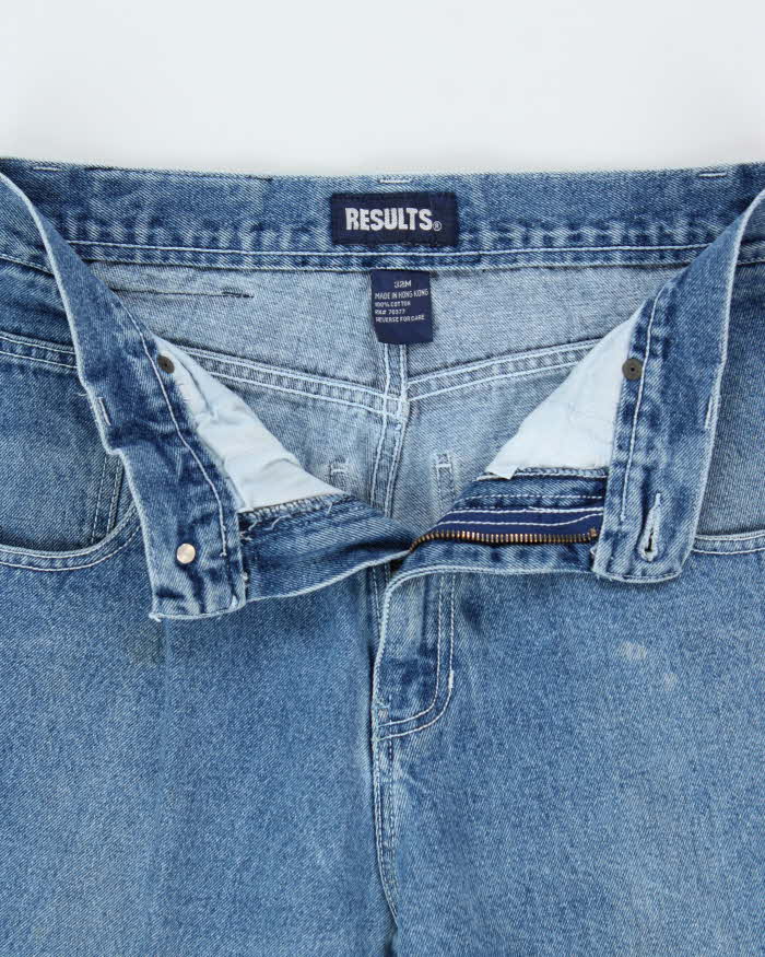 Vintage 1990s Results Ultra Wide Leg Jeans - W32 L30