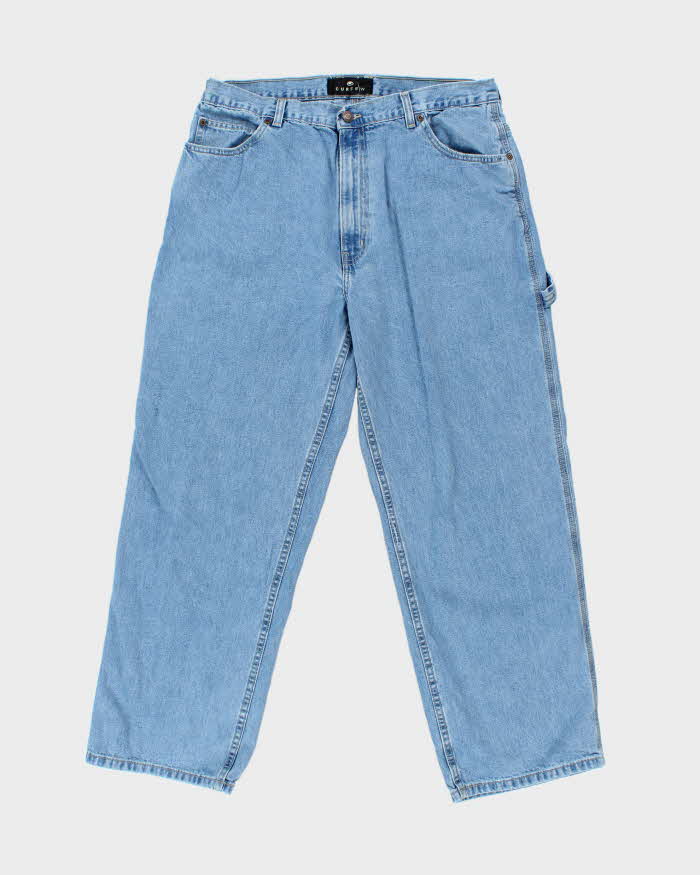 Vintage 1990s Curfew Wide Leg Carpenter Jeans - W36 L30