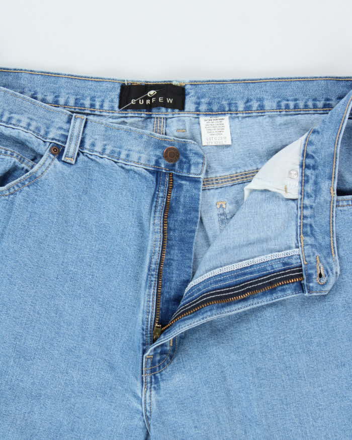 Vintage 1990s Curfew Wide Leg Carpenter Jeans - W36 L30